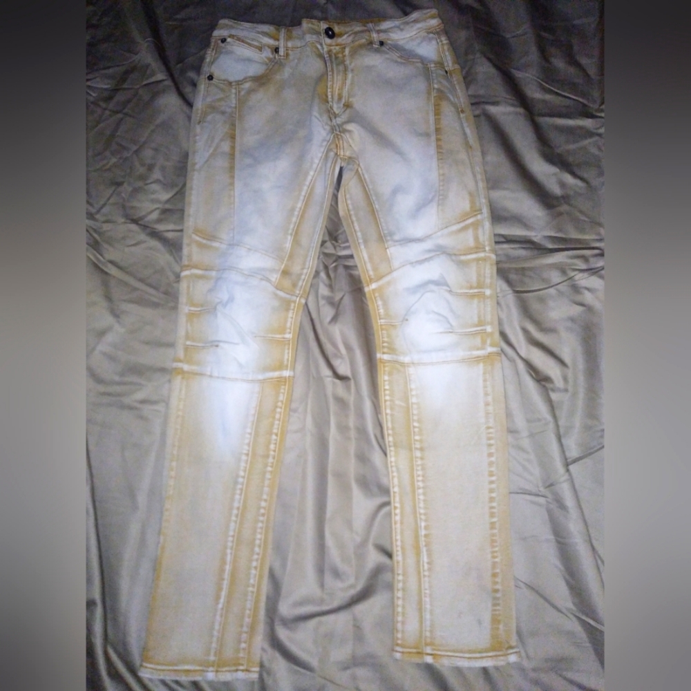 Faded skinny jeans